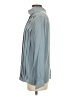 Barrie Pace 100% Silk Blue Long Sleeve Silk Top Size 4 - photo 5
