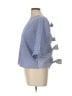 Unbranded Blue 3/4 Sleeve Blouse Size L (estimated) - photo 5