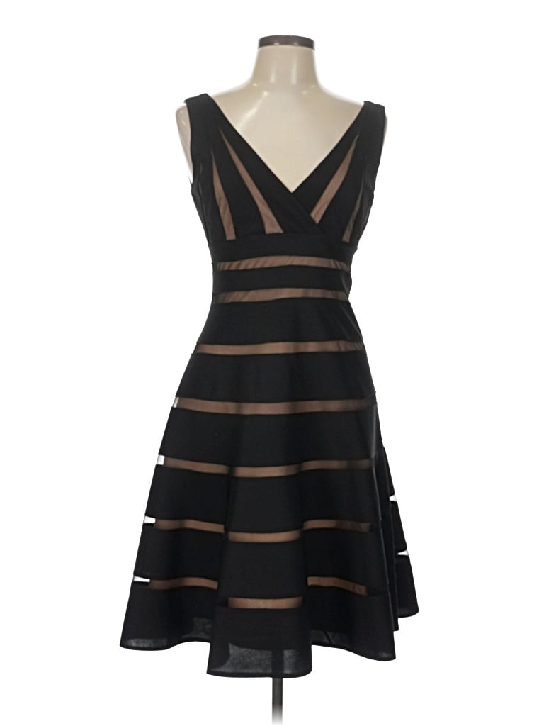 Pre-owned Js Collections Cocktail Dress In Black