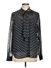 MICHAEL Michael Kors 100% Polyester Polka Dots Black Long Sleeve Blouse Size L - photo 1