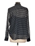MICHAEL Michael Kors 100% Polyester Polka Dots Black Long Sleeve Blouse Size L - photo 2