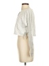 ABound 100% Cotton Silver Long Sleeve Henley Size XS - photo 5