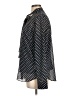 MICHAEL Michael Kors 100% Polyester Polka Dots Black Long Sleeve Blouse Size L - photo 5