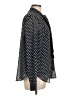 MICHAEL Michael Kors 100% Polyester Polka Dots Black Long Sleeve Blouse Size L - photo 4