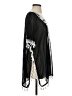 Unbranded 100% Polyester Black Short Sleeve Blouse Size S - photo 4