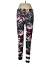 Bebe Sport Floral Black Active Pants Size L - photo 1