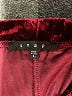 Snap Burgundy Casual Pants Size L - photo 7