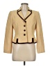 Le Suit 100% Polyester Gold Blazer Size 6 (petite) - photo 1