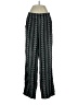 Three Dots 100% Rayon Chevron-herringbone Black Casual Pants Size S - photo 1