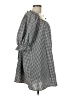 Unbranded Checkered-gingham Black Casual Dress Size M - photo 4