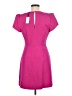 Milly Solid Pink Cocktail Dress Size 6 - photo 2