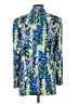 Badgley Mischka Tropical Blue Blazer Size 2 - photo 2