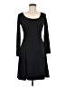 Unbranded Solid Black Casual Dress Size M (estimated) - photo 1