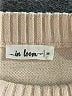 In Loom Stripes Tan Turtleneck Sweater Size M - photo 7