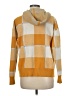 RACHEL Rachel Roy Checkered-gingham Yellow Pullover Sweater Size M - photo 2
