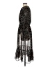 Ellison Paisley Black Casual Dress Size S - photo 5