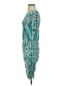 MICHAEL Michael Kors Print Teal Cocktail Dress Size S - photo 5