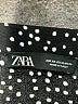 Zara Polka Dots Black Casual Skirt Size XS - photo 3