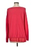 DKNYC Red Pullover Sweater Size M - photo 2