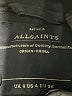 ALLSAINTS 100% Lyocell Solid Black Coat Size 4 - photo 6