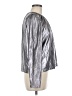 Derek Lam Collective 100% Polyester Metallic Silver Long Sleeve Blouse Size EU (IT) 42 / US 6 - photo 4