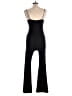 Stradivarius Solid Black Jumpsuit Size L - photo 2