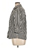 Foxcroft 100% Spandex Checkered-gingham Black 3/4 Sleeve Button-Down Shirt Size 16 - photo 5