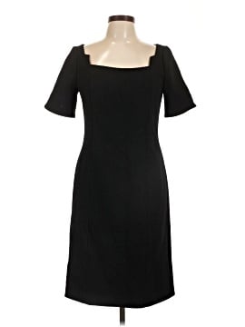slim fit dress slacks Gucci Fitted Ruffled Midi Dress Black main image 1