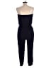 Trina Turk Solid Blue Jumpsuit Size L - photo 2