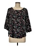 Le Lis Black 3/4 Sleeve Blouse Size M - photo 1
