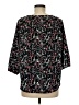 Le Lis Black 3/4 Sleeve Blouse Size M - photo 2