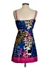Assorted Brands 100% Rayon Animal Print Blue Cocktail Dress Size S - photo 2