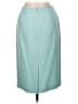 Evan Picone 100% Polyester Solid Teal Formal Skirt Size 6 - photo 2