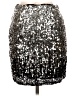 Maner 100% Polyester Silver Formal Skirt Size L - photo 2