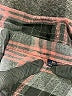 Unbranded Plaid Black Pink Long Sleeve Button-Down Shirt Size Fits all women - photo 7