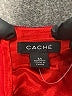 Cache 100% Polyester Red Cocktail Dress Size M - photo 6