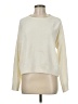 Dylan 100% Polyester Solid Ivory Pullover Sweater Size M - photo 1