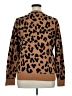 Kim Rogers 100% Cotton Animal Print Brown Pullover Sweater Size XL (petite) - photo 2