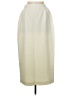 Assorted Brands 100% Polyester Solid Ivory Formal Skirt Size 6 - photo 1
