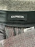 Express Plaid Gray Dress Pants Size 4R - photo 7