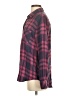 Rails 100% Rayon Plaid Burgundy Long Sleeve Button-Down Shirt Size S - photo 5