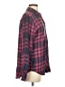 Rails 100% Rayon Plaid Burgundy Long Sleeve Button-Down Shirt Size S - photo 4