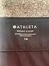 Athleta 100% Polyester Solid Black Active Pants Size 14 - photo 7