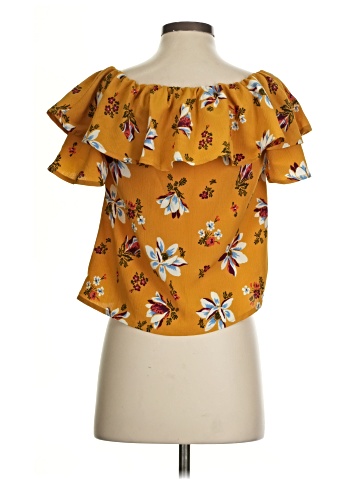 H.I.P. Happening in the Present Short Sleeve Blouse (view 2)