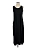 Unbranded Solid Black Casual Dress Size XS - photo 1