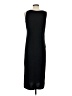 Unbranded Solid Black Casual Dress Size XS - photo 2