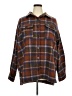 She + Sky 100% Polyester Plaid Brown Fleece Size 2X - photo 1