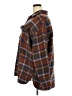 She + Sky 100% Polyester Plaid Brown Fleece Size 2X - photo 5