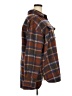 She + Sky 100% Polyester Plaid Brown Fleece Size 2X - photo 4