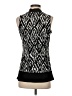 Carole Little Black Sleeveless Blouse Size S - photo 2